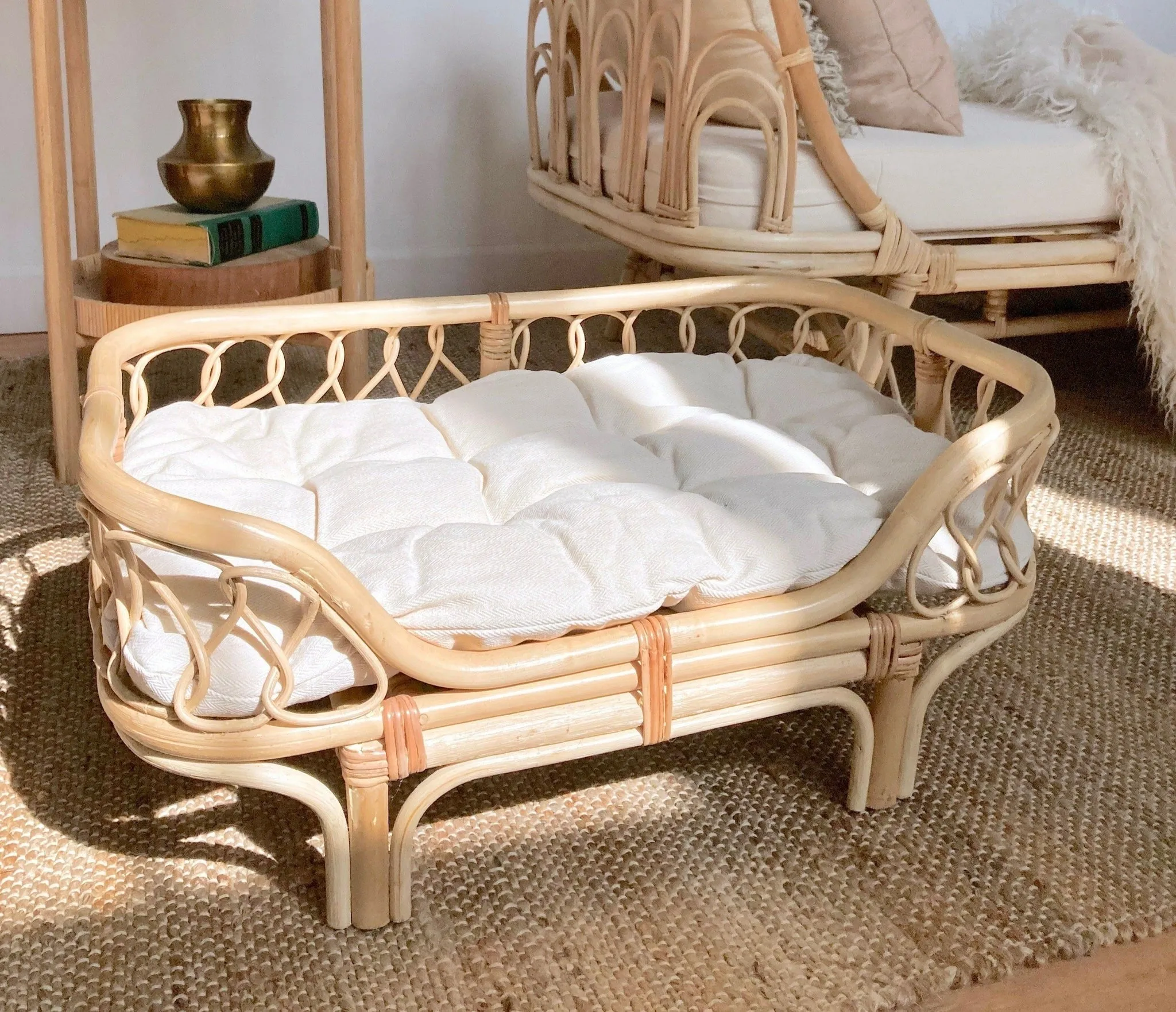 SP - Rattan Pet Bed - 'Eleanor'
