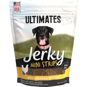 Ultimates Jerky Chicken Mini Strips (7 Oz)