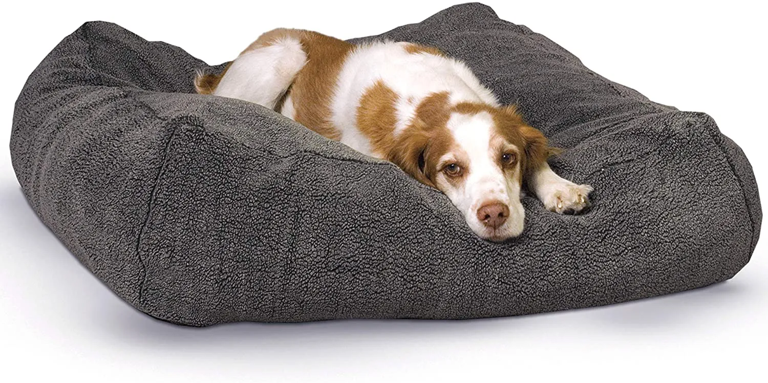 Ultra Thick Dog Bed - 12" Thick - Cuddle Cube Pet Bed - K&H Pet Products