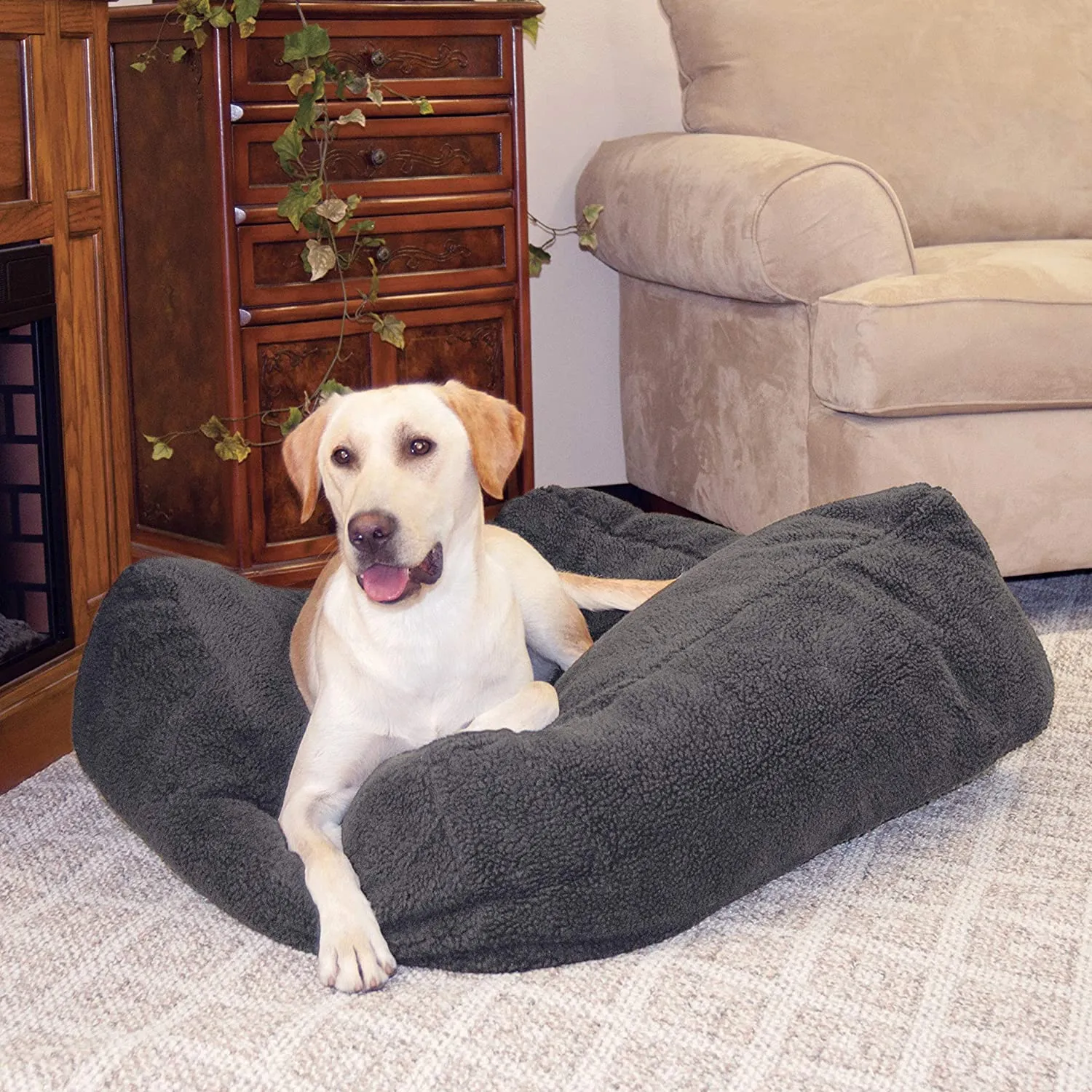 Ultra Thick Dog Bed - 12" Thick - Cuddle Cube Pet Bed - K&H Pet Products