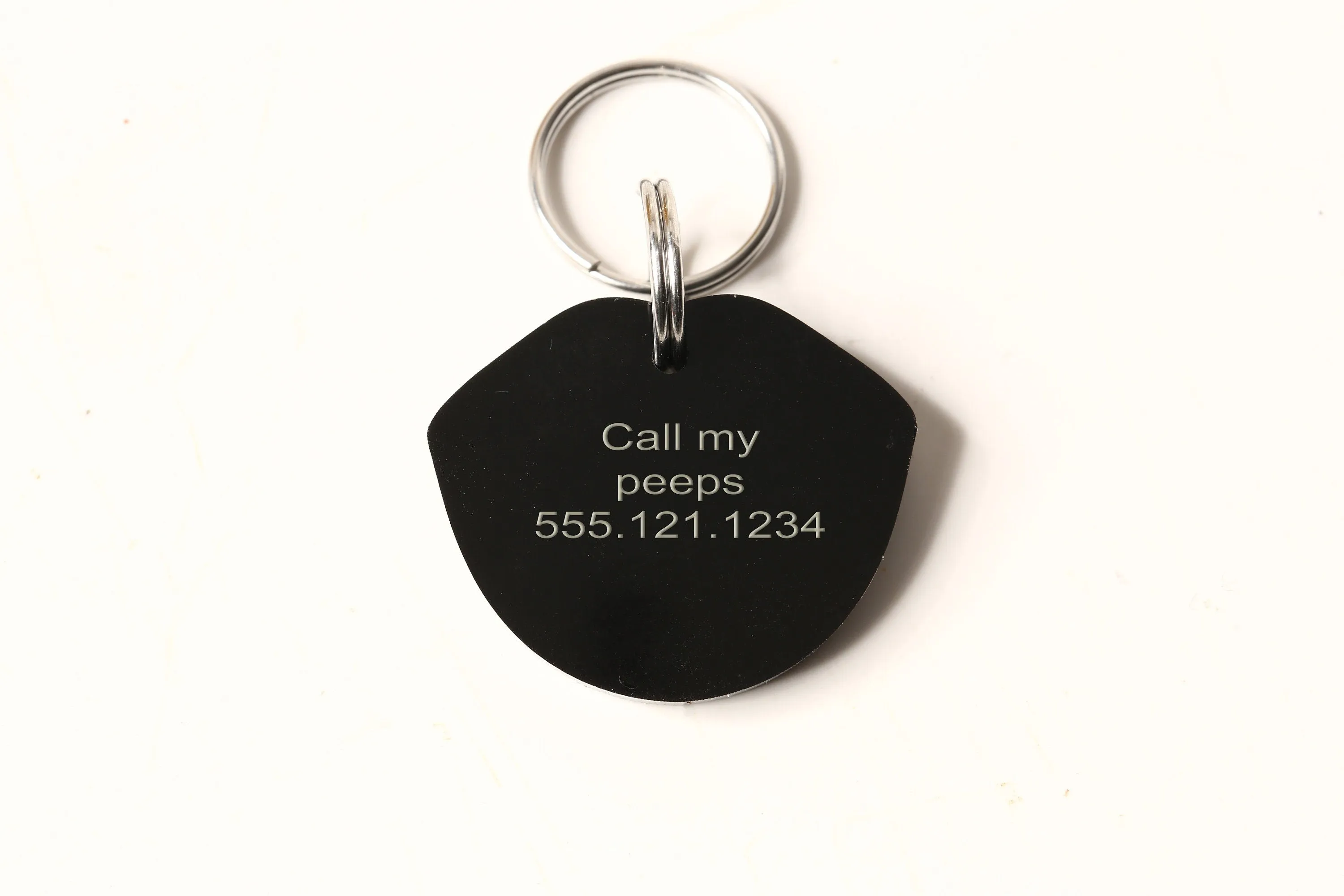 Vampire Pet Tag - Personalized Pet Tag - Dracula Cat ID Tag - Dracula Pet ID - Dog ID Tag - Fangs Pet Tag - Spooky Pet Tag
