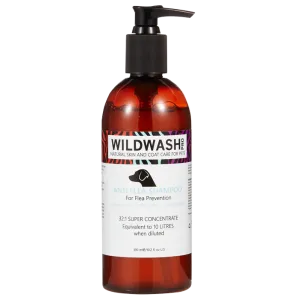 WildWash PRO Natural Flea With Lavender & Peppermint Shampoo For Dogs