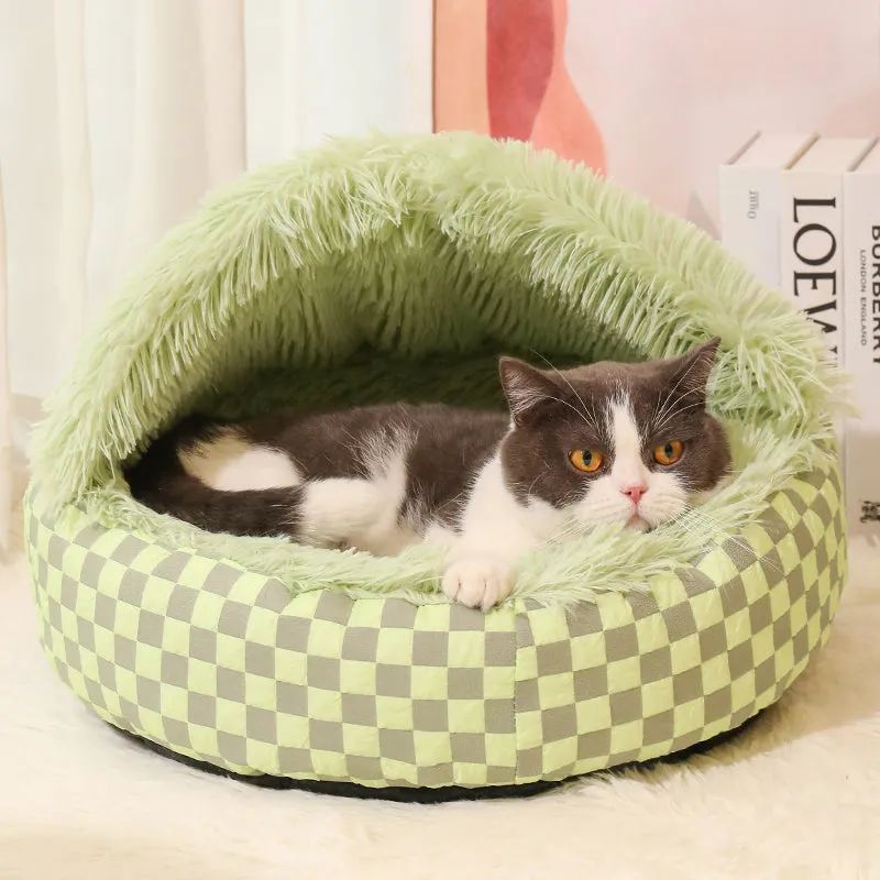 Winter Plush Pet Bed