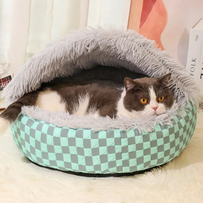 Winter Plush Pet Bed