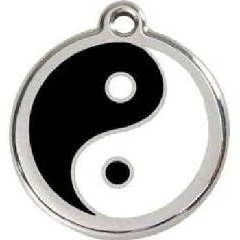 Yin & Yang Pet ID Tag